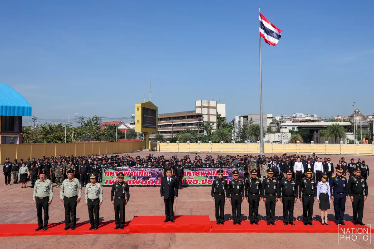 “พล.อ.ณัฐพล” ย้ำไทยหยุดยิง หากเขมรสิ้นความเป็นปฏิปักษ์ ยัน F 16 ไม่โจมตีพื้นที่พลเรือน