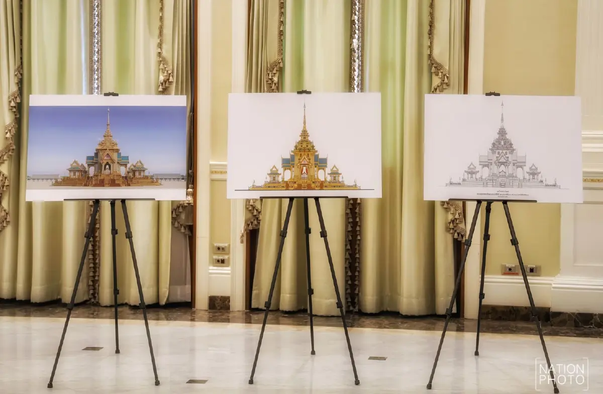 นายกฯ อนุทินแถลงคืบหน้าพระเมรุมาศสมเด็จพระพันปีหลวง เสร็จต.ค.69