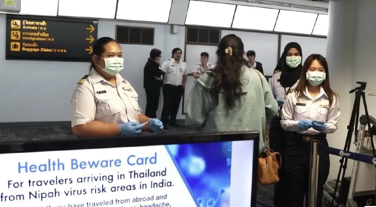 สธ.เข้มคัดกรองไวรัสนิปาห์ 3 สนามบิน ยังไม่พบผู้ติดเชื้อ