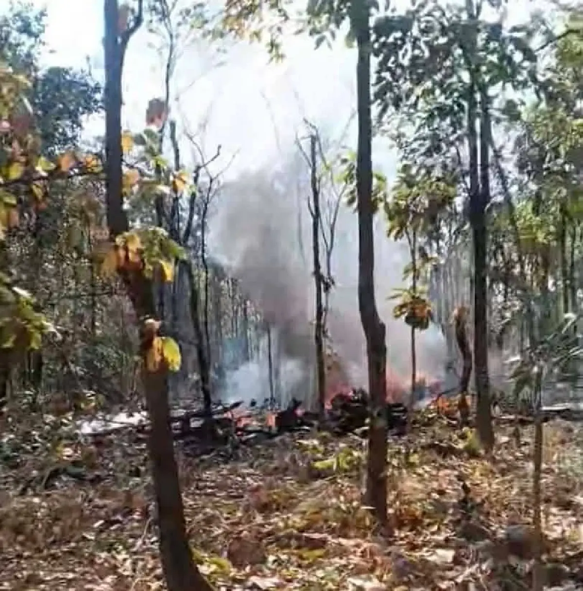 เครื่องบิน AT-6 ตกจอมทอง เชียงใหม่ เสียชีวิต 2 ราย เร่งสอบสาเหตุ