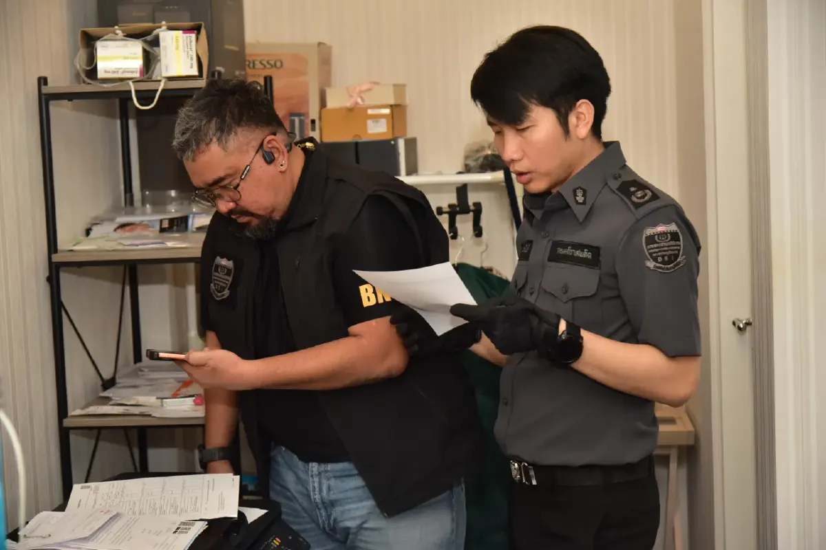 DSI บุกค้น 5 จุด โยง สแกนม่านตาแลก"คริปโต" ดูดข้อมูล 1.2 ล้านคน