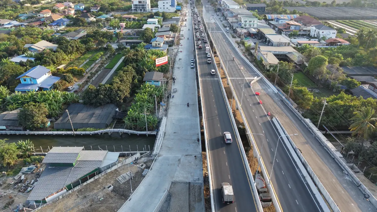 กทม. เปิดถนนพรานนก-สาย 4 เชื่อมสาย 2-3 ระบายจราจรฝั่งตะวันตก