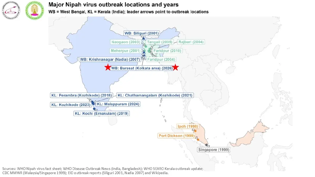 โรคนิปาห์ ภัยเงียบจากค้างคาว ความเสี่ยงไทยต้องเฝ้าระวัง