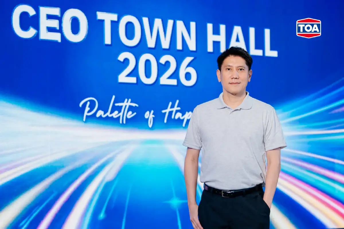 TOA ประกาศวิชั่นปี 69 ชู 5 กลยุทธ์เสาหลัก ทรานส์ฟอร์มองค์กรด้วย AI