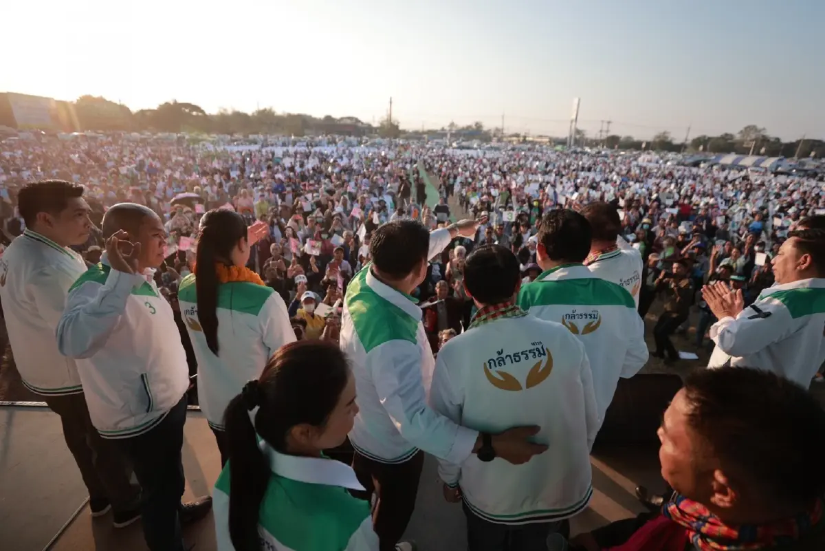 เลือกตั้ง69 : ธรรมนัส-นฤมล ปักหมุดขอนแก่น ชี้โพลหลัง16 ม.ค.รู้ผล กล้าธรรมมาแรง