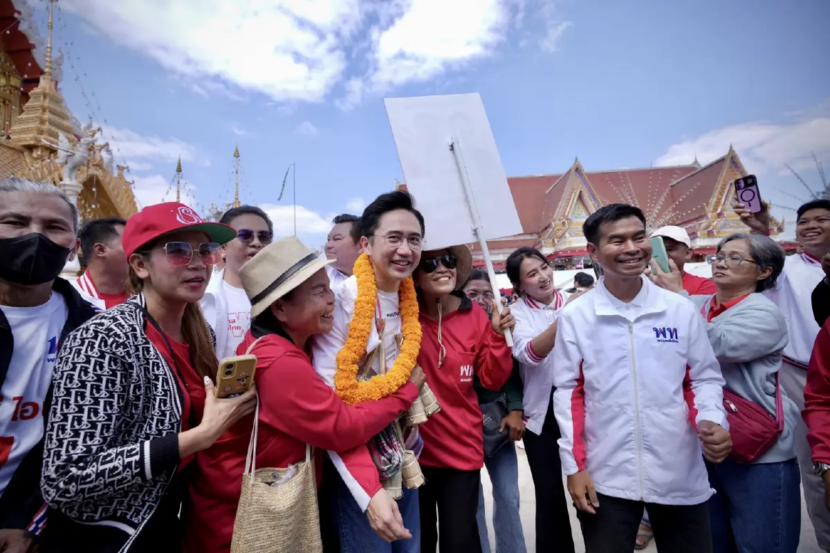 ยศชนันบุกบุรีรัมย์ ช่วย “ใหม่ ไอน้ำ” หาเสียง ชูนโยบายแก้หนี้–เกษตร