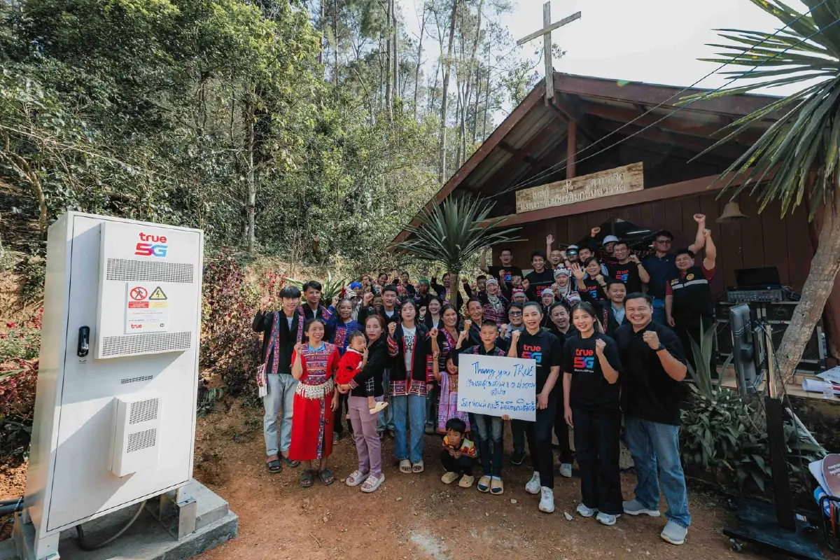 ทรูนำสัญญาณมือถือสู่บ้านเลาสูนอก เชื่อมชีวิตยกระดับเศรษฐกิจดอยลำปาง