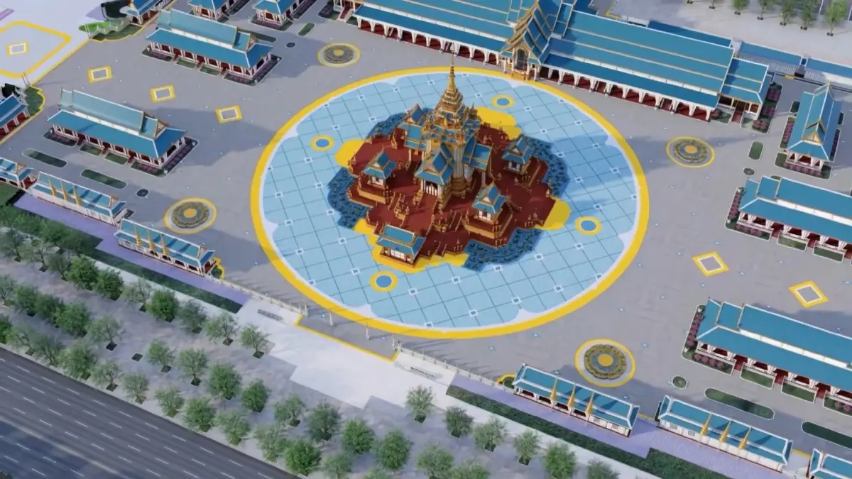 นายกฯ อนุทินแถลงคืบหน้าพระเมรุมาศสมเด็จพระพันปีหลวง เสร็จต.ค.69