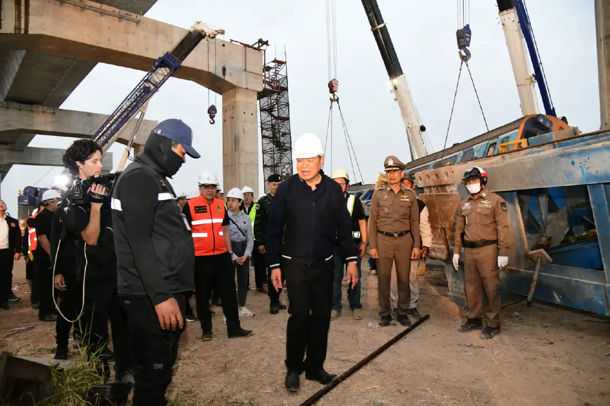 เปิดเกณฑ์เงินเยียวยาผู้ประสบภัย "เครนถล่มทับรถไฟสีคิ้ว"