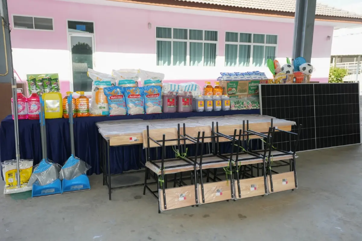 TECHLEAD ปั้น SolarCellforBetterFuture มอบพลังงานสะอาดหนุนรพ.-รร.ชลบุรี