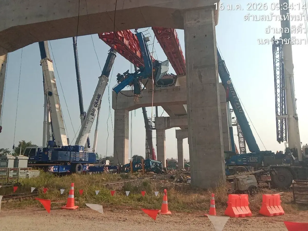 “พิพัฒน์” สั่งตั้งคณะกรรมการตรวจสอบ ปม เครนหล่นทับรถไฟ