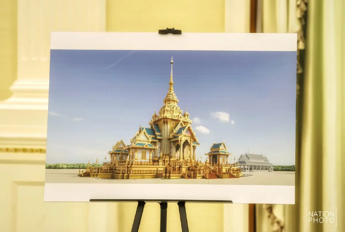 นายกฯ อนุทินแถลงคืบหน้าพระเมรุมาศสมเด็จพระพันปีหลวง เสร็จต.ค.69