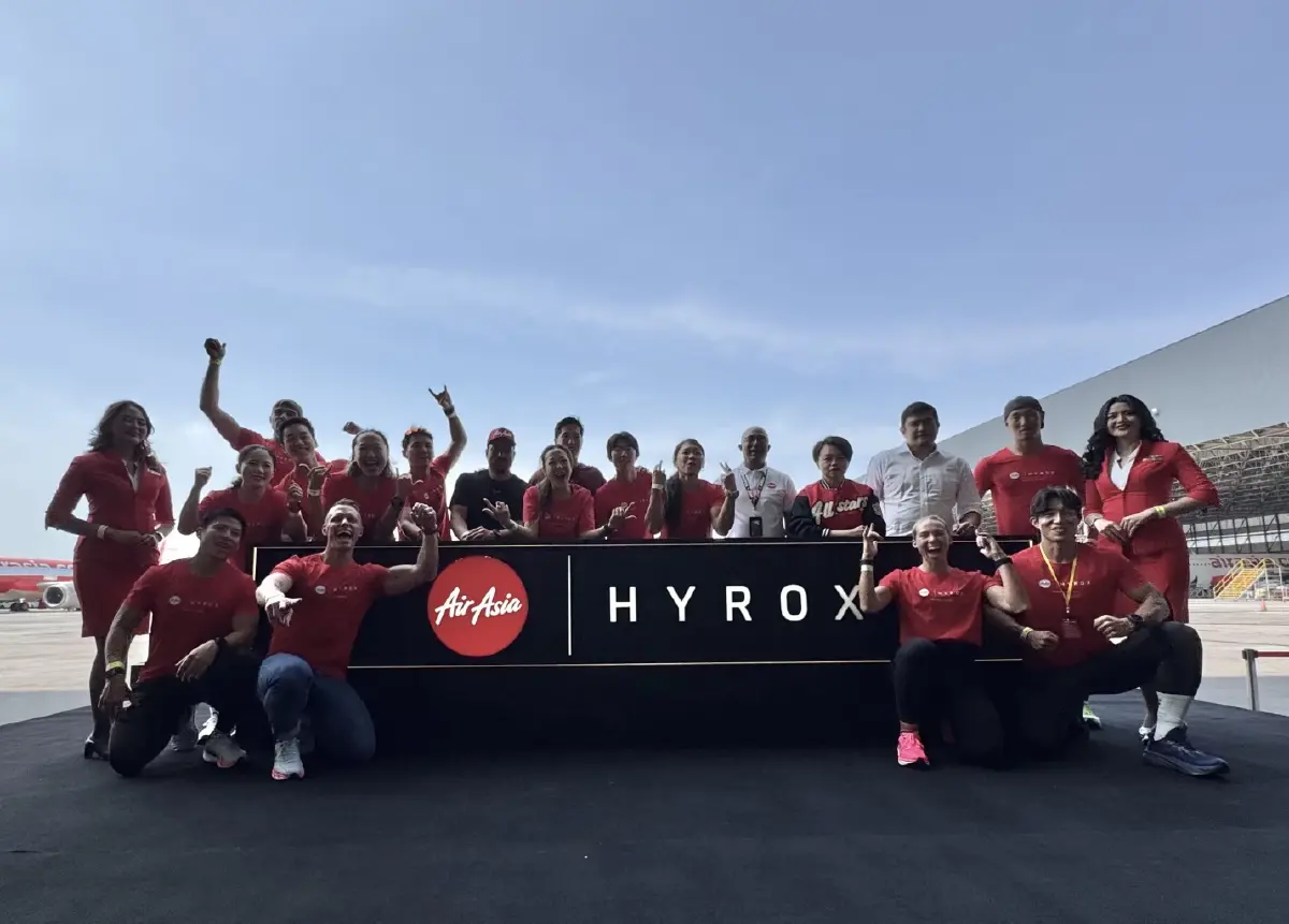 แอร์เอเชีย ผนึก HYROX รุกตลาดท่องเที่ยวเชิงกีฬา  ตั้งเป้าดึงนักกีฬาทั่วเอเชียกว่า 2.5 แสนคน