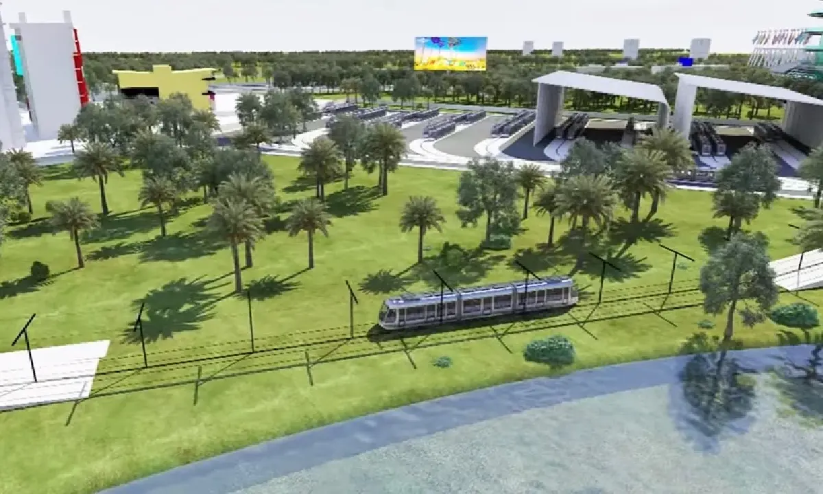 พื้นที่สีเขียวรอบโครงการ : ภาพ  ขอนแก่นพัฒนาเมือง KKTT