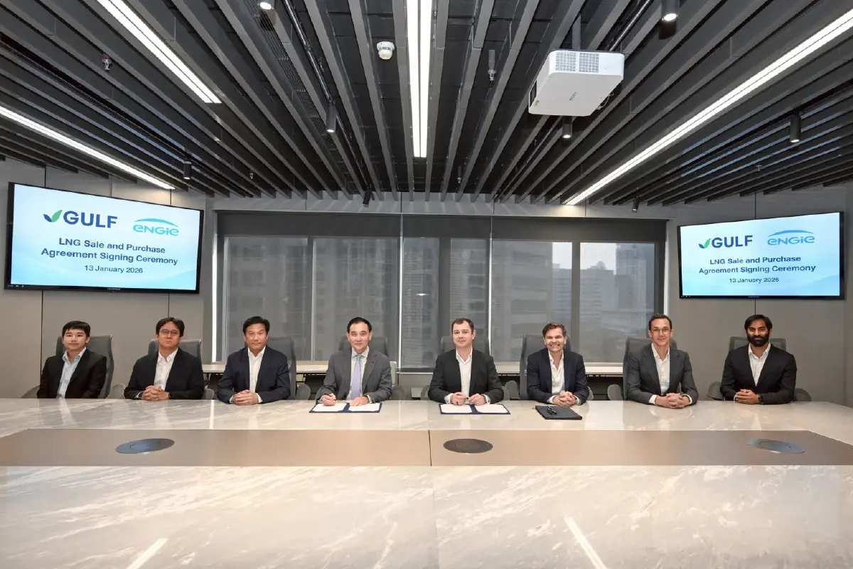 "สารัชถ์" ลงนาม ENGIE นำเข้า LNG ล็อกยาว 15 ปี ปูฐานพลังงานไทยสู่อนาคต