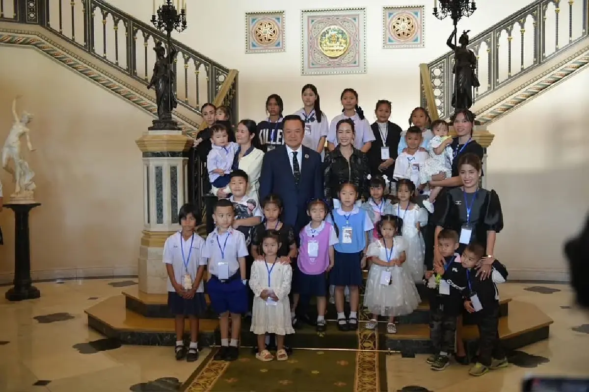 กองทัพบก นำบุตรวีรบุรุษชายแดน เยี่ยมทำเนียบ วันเด็ก 2569