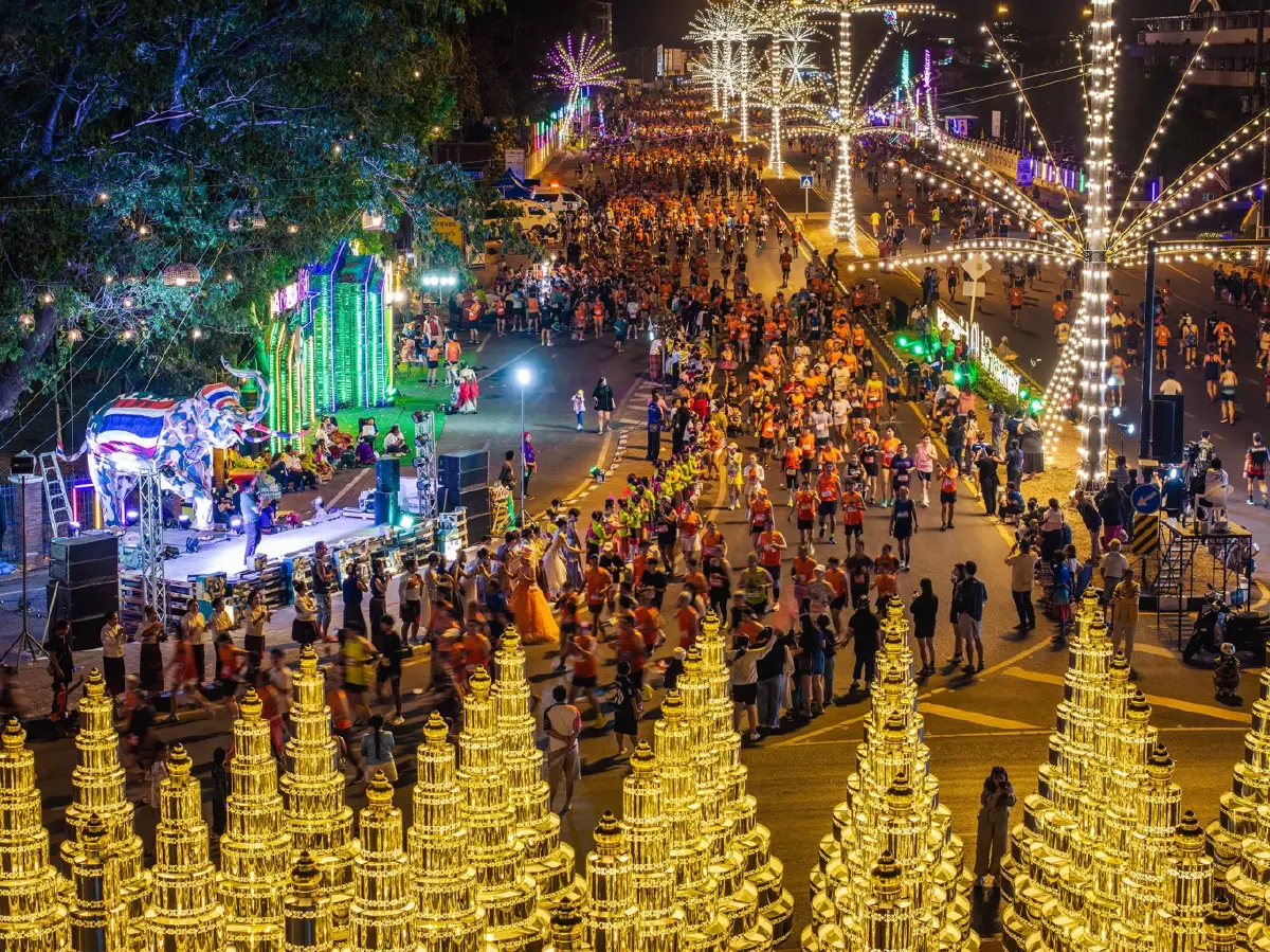 ฉลอง 10 ปี บุรีรัมย์มาราธอน ไนท์รัน ระดับโลก คนนับแสนทำเศรษฐกิจคึกคัก