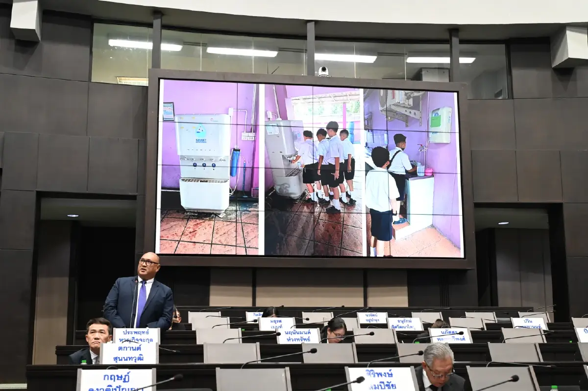 ส.ก.แฉวิกฤตน้ำดื่มโรงเรียนกทม.งบไส้กรอง900บาทไม่พอทำเด็กเสี่ยง