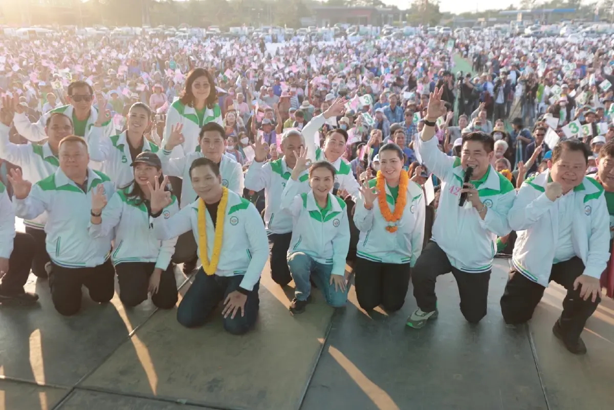 เลือกตั้ง69 : ธรรมนัส-นฤมล ปักหมุดขอนแก่น ชี้โพลหลัง16 ม.ค.รู้ผล กล้าธรรมมาแรง