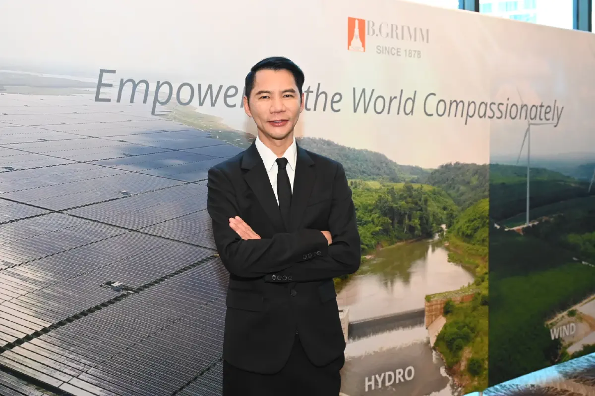 นายพีรเดช พัฒนจันทร์ ประธานเจ้าหน้าที่บริหาร ธุรกิจพลังงานหมุนเวียน