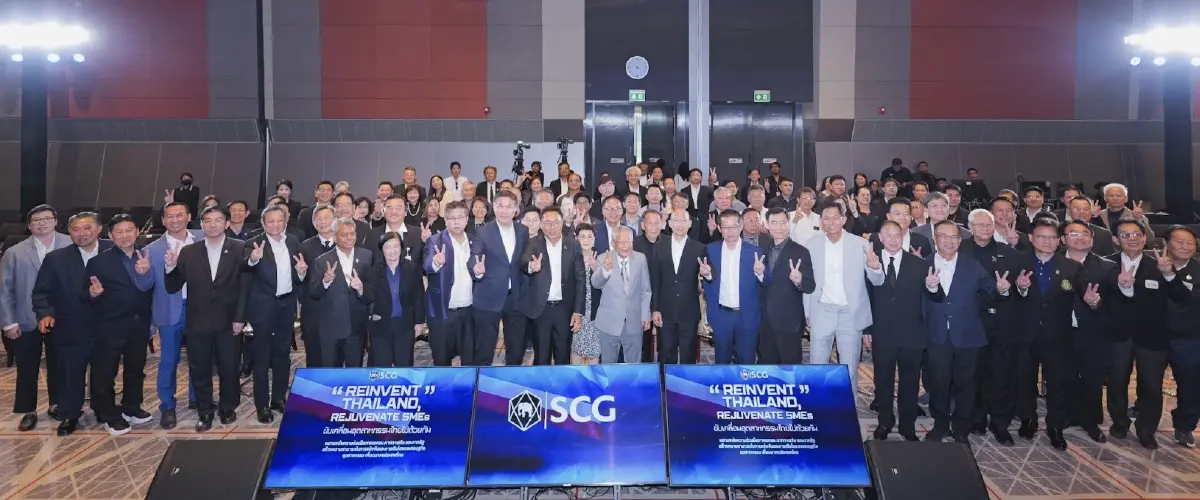 เอสซีจีชู 5 กลยุทธ์พลิกโฉม SMEs ดันเศรษฐกิจไทยโตยั่งยืนด้วยพลัง PPPP