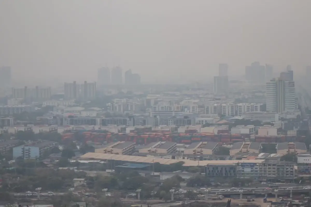 กทม.จมฝุ่น PM 2.5 เกินเกณฑ์มาตรฐานทุกพื้นที่ เริ่มกระทบสุขภาพ