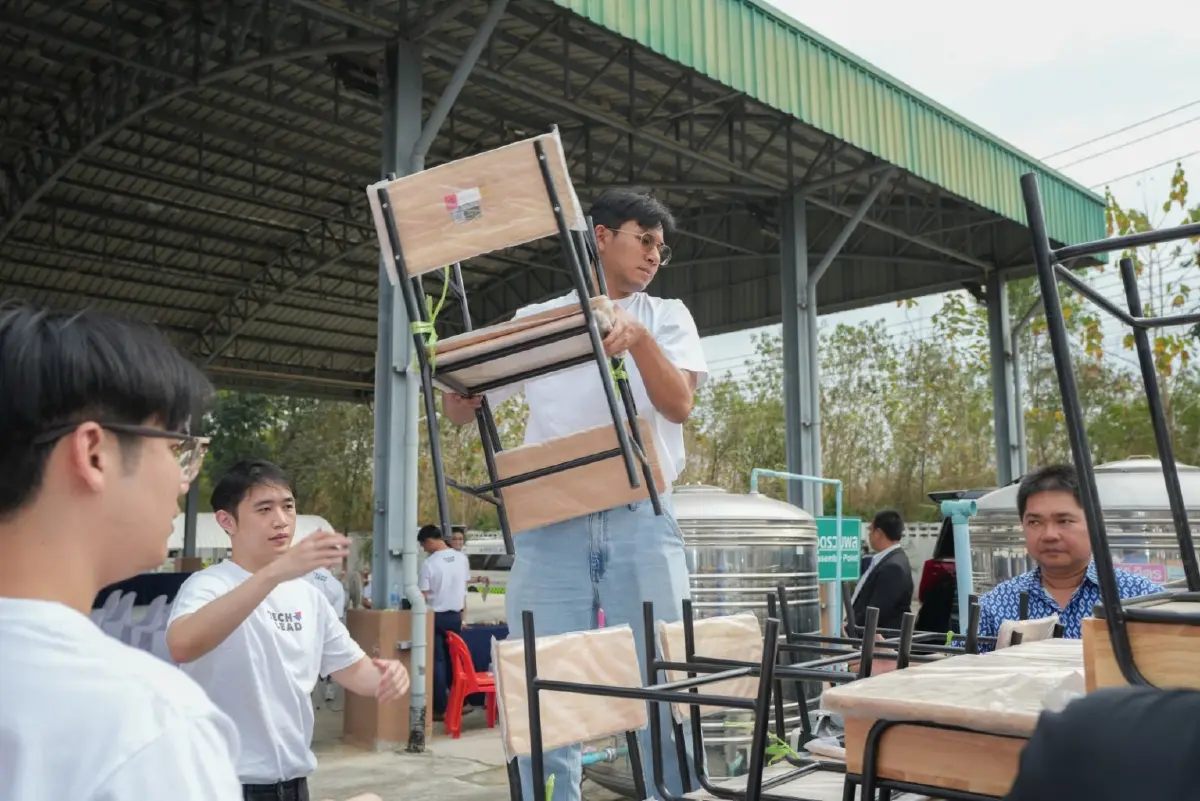 TECHLEAD ปั้น SolarCellforBetterFuture มอบพลังงานสะอาดหนุนรพ.-รร.ชลบุรี