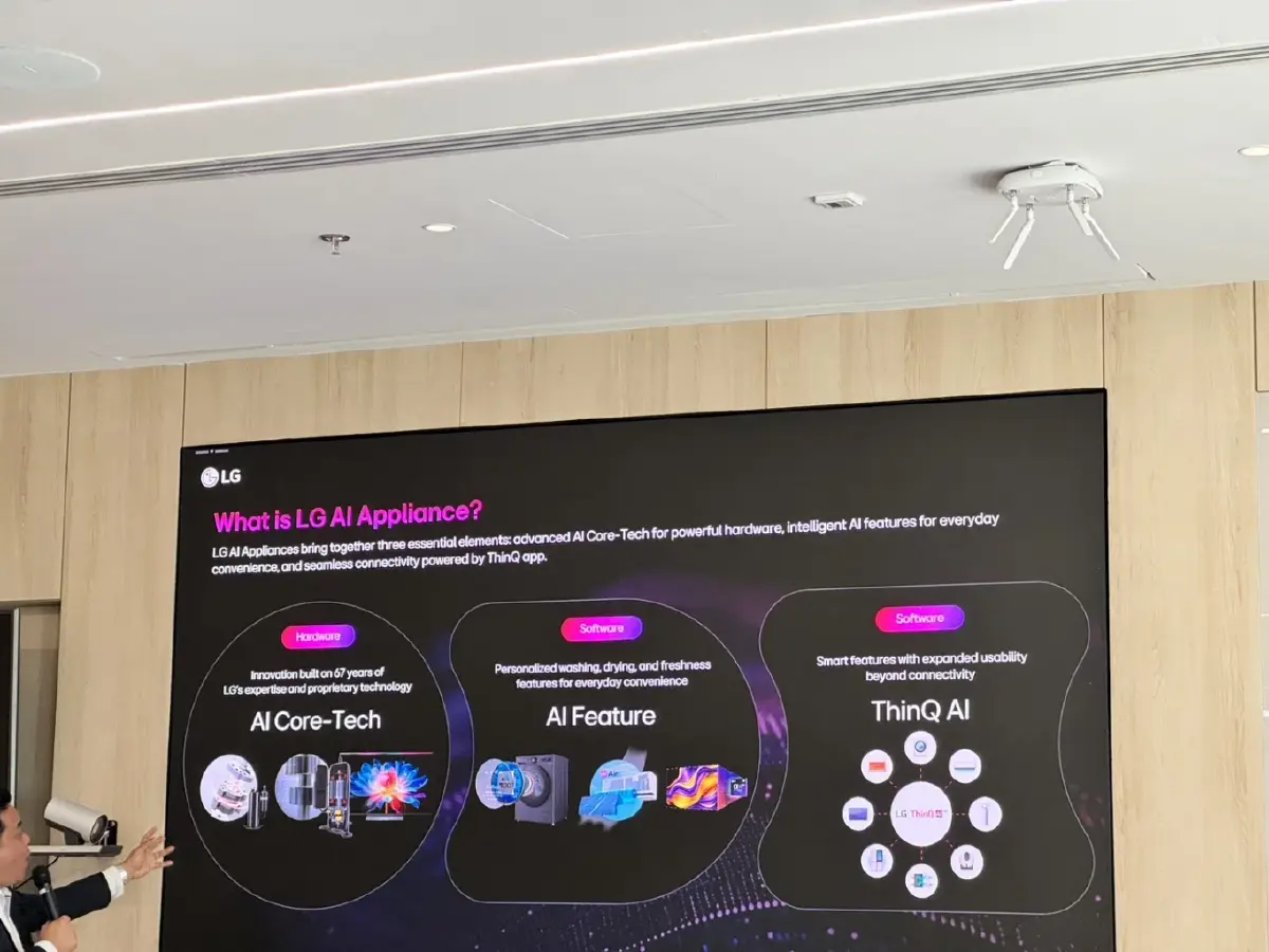 LG พลิกโฉมตลาดไทย ชู ‘AI in Action’ สู่เป้าหมาย 1.8 หมื่นล้าน