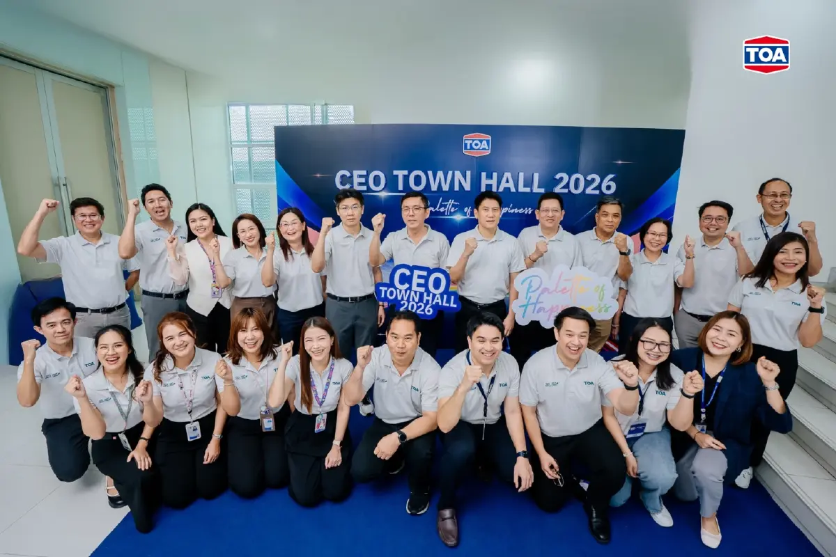 TOA ประกาศวิชั่นปี 69 ชู 5 กลยุทธ์เสาหลัก ทรานส์ฟอร์มองค์กรด้วย AI