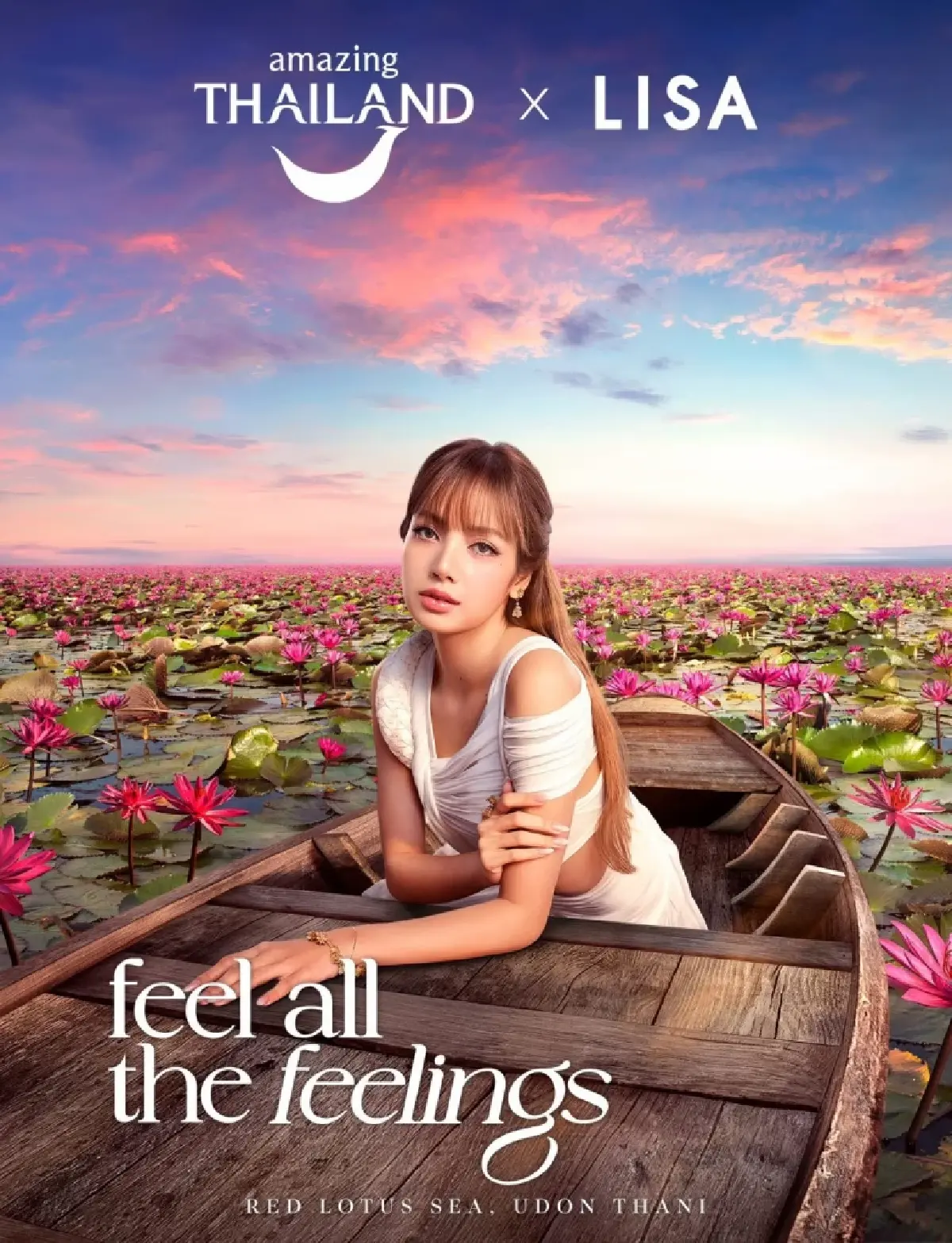 ททท. ยันภาพ 'ลิซ่า' โปรโมตทะเลบัวแดงเป็นภาพจริง ไม่ใช่ AI