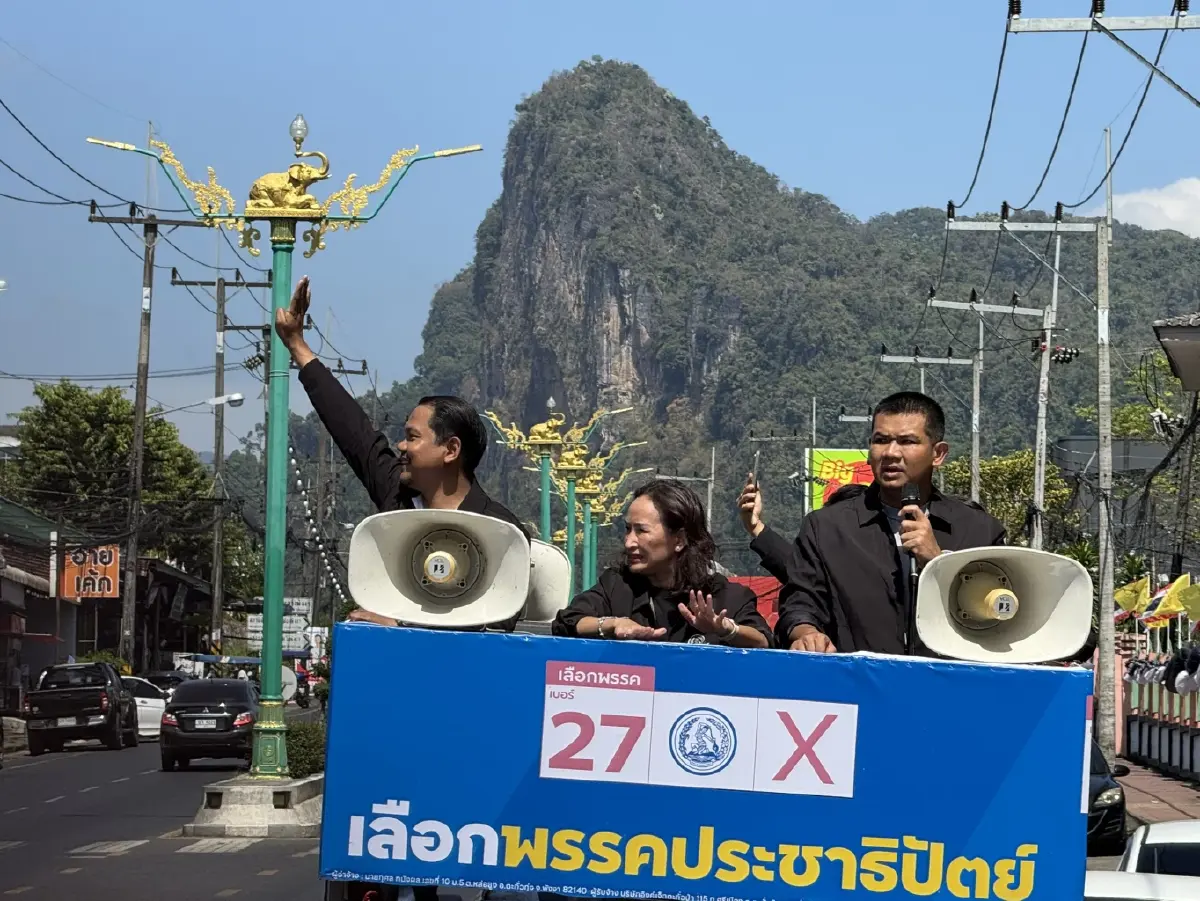 "ชัยชนะ"ลุยพังงา แฉบางพรรคจดชื่อชาวบ้านเข้าข่ายทุจริตเลือกตั้ง