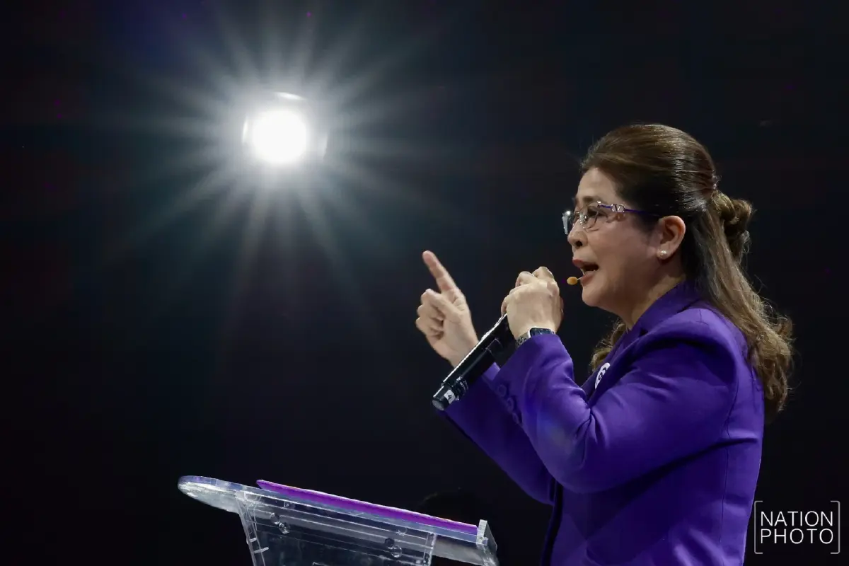 คุณหญิงสุดารัตน์ เกยุราพันธุ์ หัวหน้าพรรคไทยสร้างไทย และแคนดิเดตนายกรัฐมนตรี 