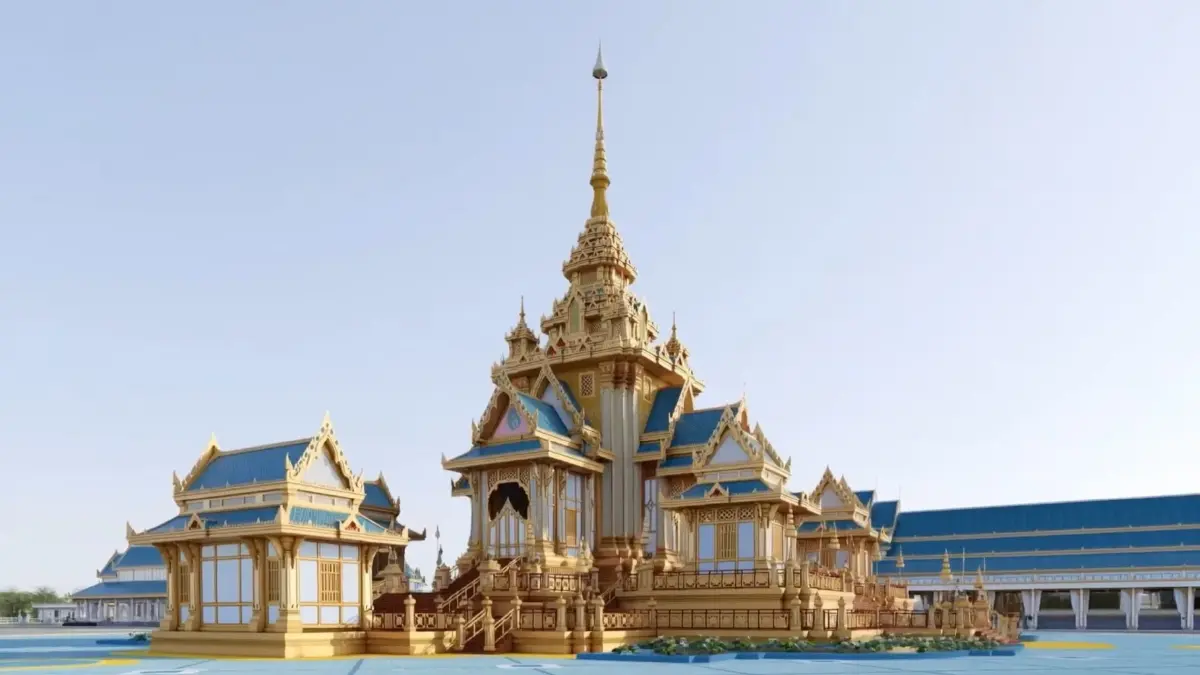 นายกฯ อนุทินแถลงคืบหน้าพระเมรุมาศสมเด็จพระพันปีหลวง เสร็จต.ค.69