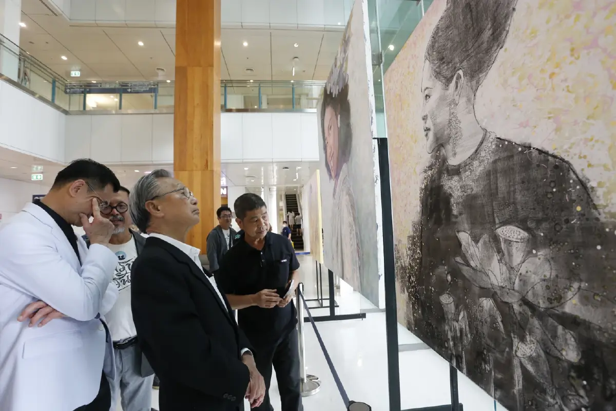 นิทรรศการ “ศิริราช–ศิลปิน รวมใจภักดีพระพันปีหลวง” ระดมทุนช่วยผู้ป่วยมะเร็งยากไร้