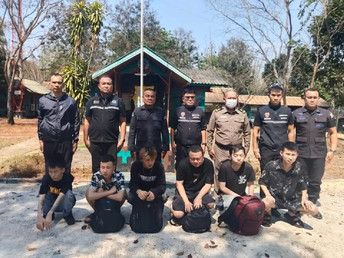 กองทัพเรือจับกลุ่มจีนเทาเครือข่าย Cyber Scam จากกัมพูชาอีก 6 ราย