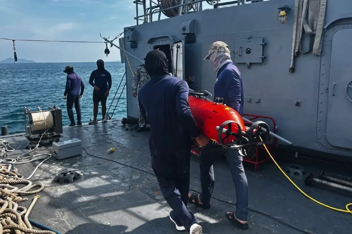 เผยความคืบหน้ากู้เรือ SEALLOYD ARC ยันคราบน้ำมันไม่เข้าฝั่ง