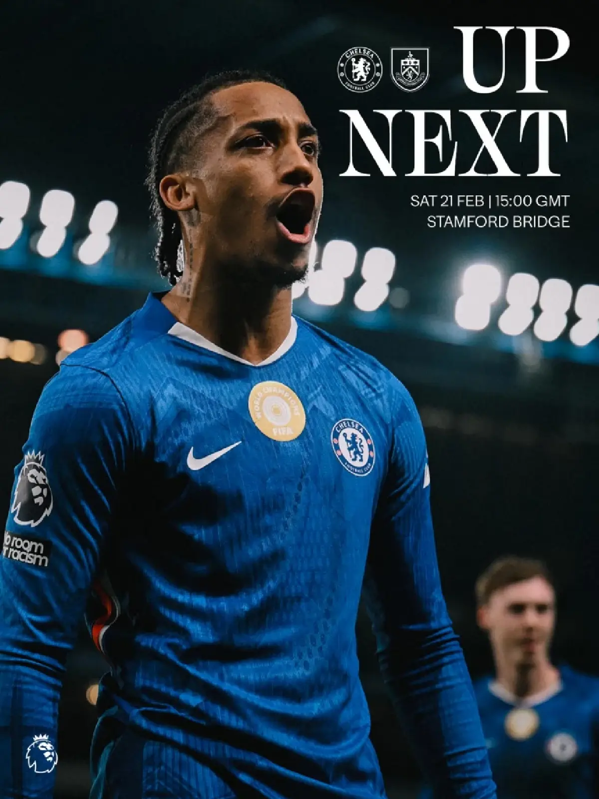 ดูบอลสด ถ่ายทอดสด เชลซี พบ เบิร์นลีย์ พรีเมียร์ลีก วันนี้ 21 ก.พ.69