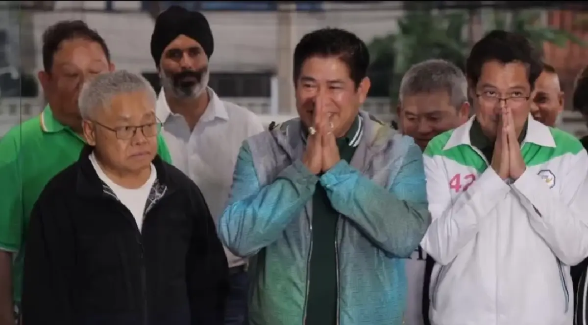 “ร.อ.ธรรมนัส”เข้าพรรค ลุ้นผลเลือกตั้ง มั่นใจ ยึดพะเยา 3 เขต