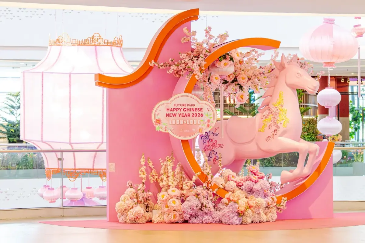 ฟิวเจอร์พาร์คจัดใหญ่ฉลองตรุษจีนปีม้า LUCK & LOVE ขนโชคลาภและความรักมาครบ