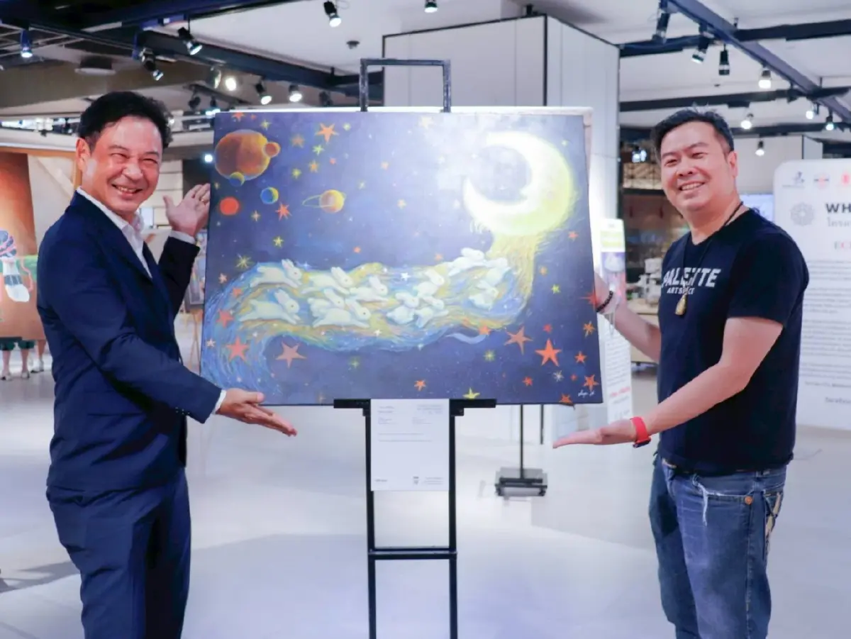 ปักหมุด White Canvas ครั้งที่ 6 ชม 60 งานศิลป์รุ่นใหม่ที่สยาม ทาคาชิมายะ