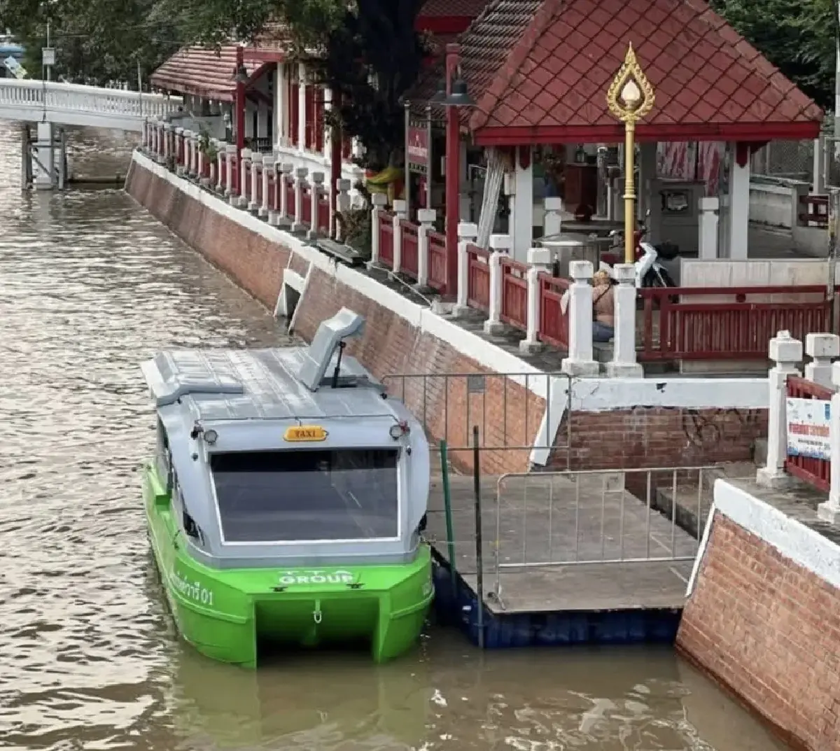 MuvMi เปิดตัวเรือแท็กซี่ไฟฟ้า บริการฟรี ล่องเมืองเก่าหัวลำโพง–บางลำพู