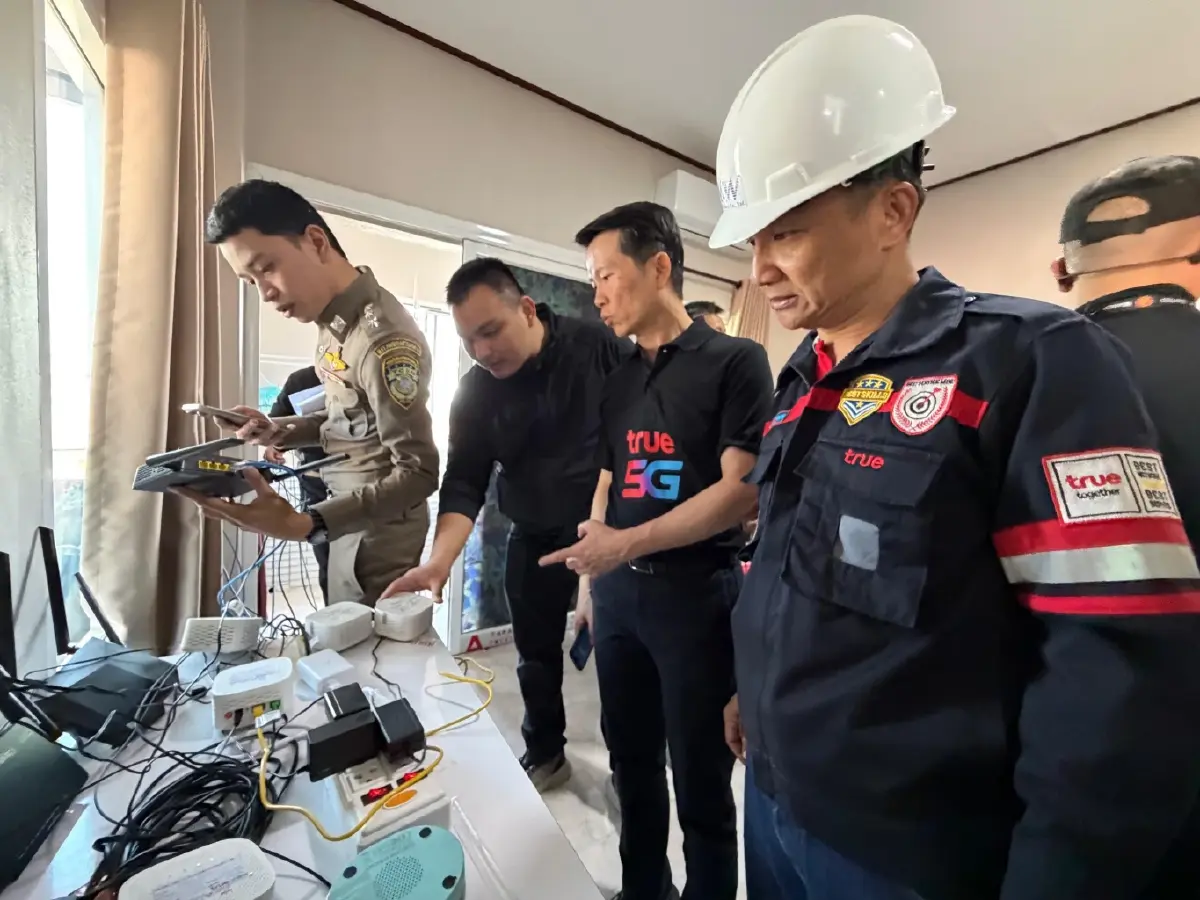 ทรู-ปอท.-กสทช. บุกแม่สายตัดเน็ตข้ามแดน ลุยปราบแก๊งคอลเซ็นเตอร์