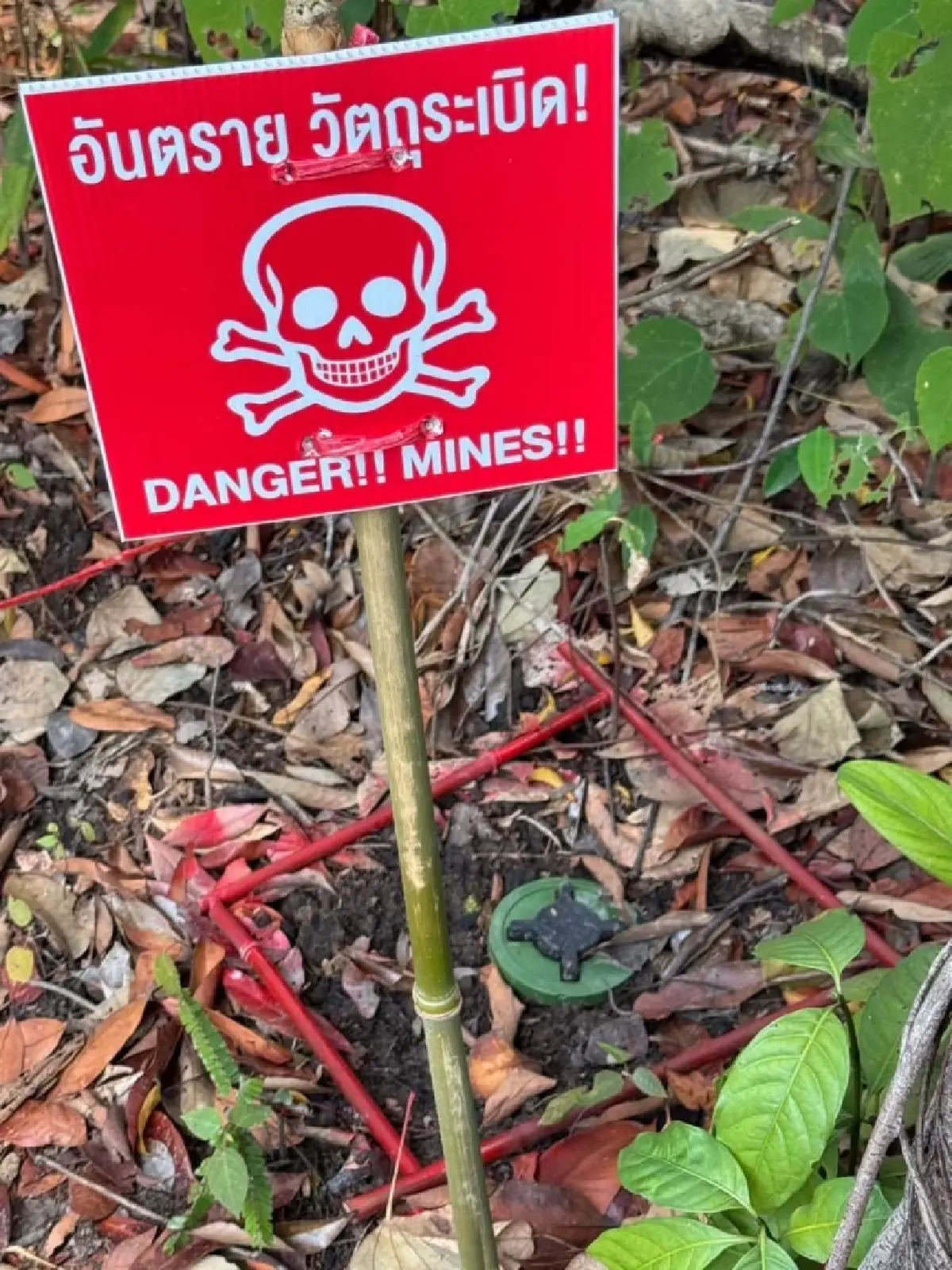 ไม่จบ! ไทยพบ “กัมพูชา” ลอบวางทุ่นระเบิดใหม่ในแผ่นดินไทย