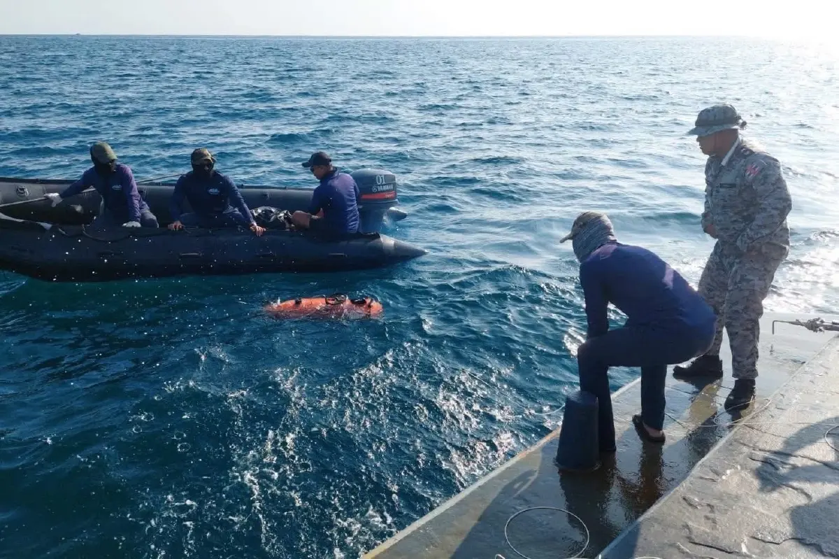 เผยความคืบหน้ากู้เรือ SEALLOYD ARC ยันคราบน้ำมันไม่เข้าฝั่ง