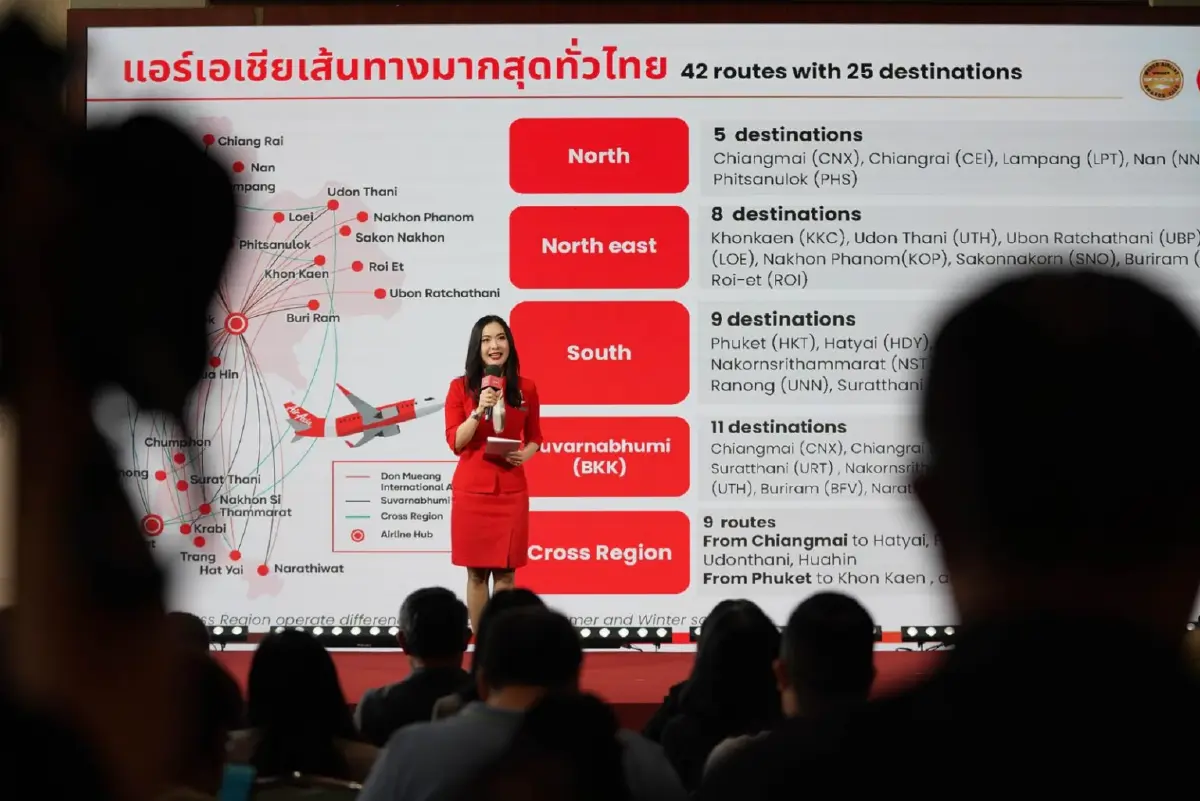 แอร์เอเชียผนึก ททท. ต่อยอดแคมเปญลิซ่า อัดโปรฯ ลด 15% พร้อมลุ้นบินฟรีทั้งปี!