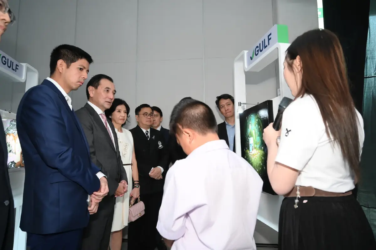 GULF ฉลอง 10 ปี เคียงข้างศูนย์สมเด็จพระเทพรัตนฯ เปิดนิทรรศการ "Empowering Me" เผยความงามที่แตกต่าง