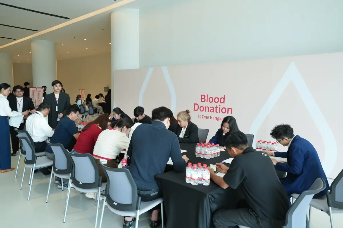 วัน แบงค็อก ผนึกพันธมิตรจัดแคมเปญบริจาคโลหิตช่วยสภากาชาด