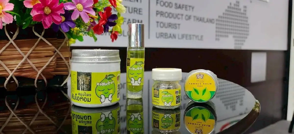 จากคนป่วย สู่เจ้าของแบรนด์ “กุลแก้วเฮิร์บ” ขยะส้มโอ GI ชัยนาท