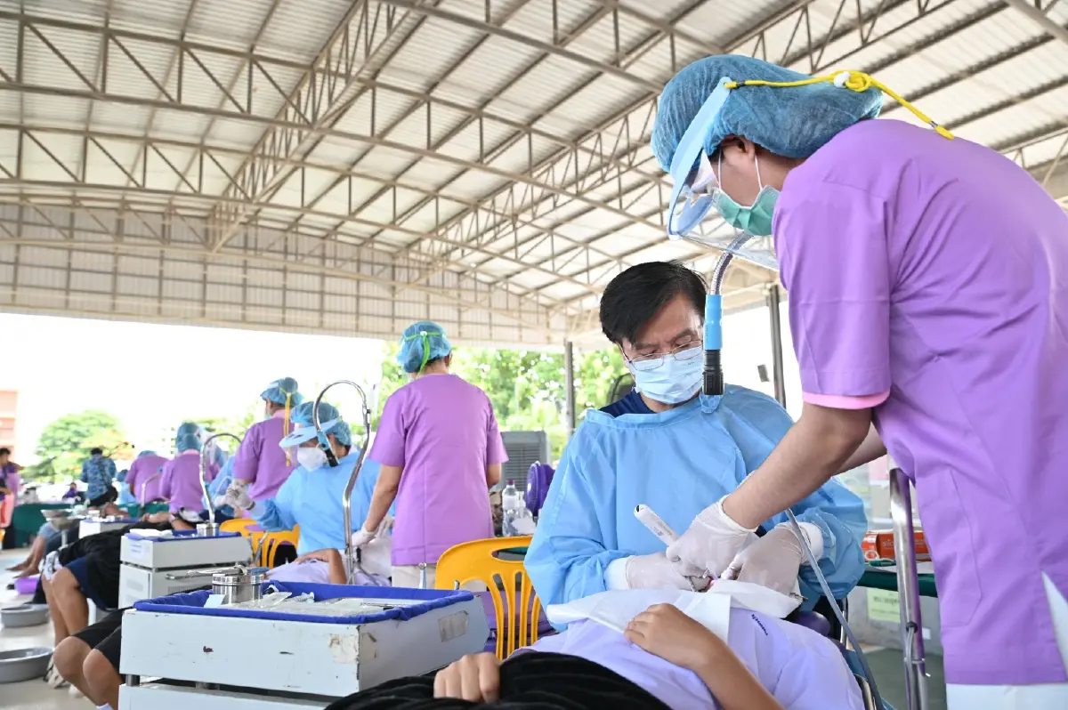 GULF ผนึกทันตะ จุฬาฯ ปีที่ 6  ทำฟันฟรีที่ศูนย์นันทนาการคลองเตย