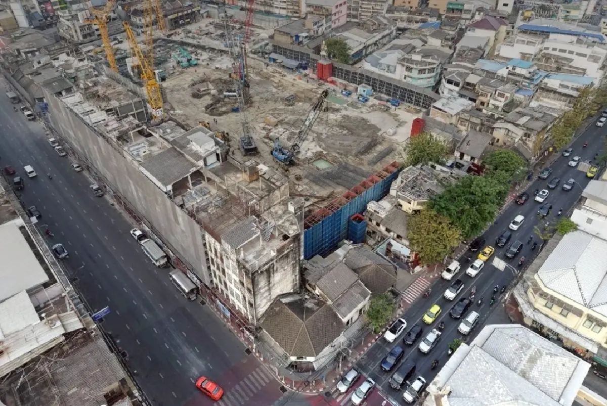 ภาพการก่อสร้างล่าสุดจาก AWC